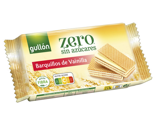 Biscoi Esp Gullón Sugar Free Wafer de Baunilha - 60G, Colorido | WestwingNow