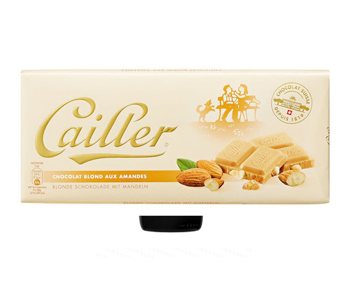 Chocolate Suí Cailler Blond Aux Amandes - 100G, Colorido | WestwingNow