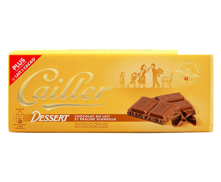 Chocolate Suiço Cailler Dessert Au Lait Et Praliné gianduja - 100g