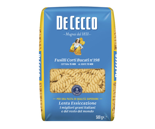 Macarrão Ita de Cecco Fusilli Corti Bucati - 500G, Colorido | WestwingNow