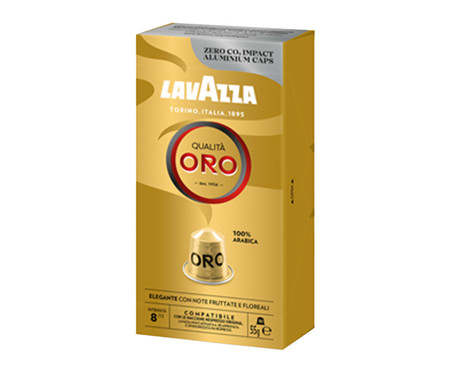 Café Ita Lavazza Ncc Alumínio Oro 8 - 10 Cápsulas - 55G