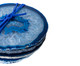 Jogo Porta-Copos de Ágata Jasmim - Azul, Azul | WestwingNow