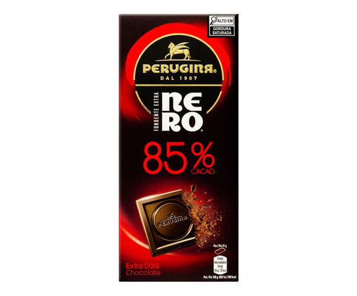 Chocolate Ita Perugina Nero 85% - 100G, Colorido | WestwingNow