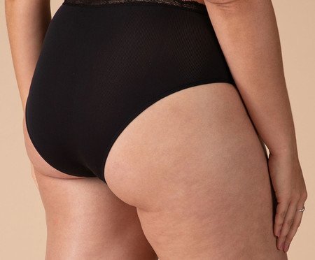Calcinha Hot Panty Control Preto | Westwing