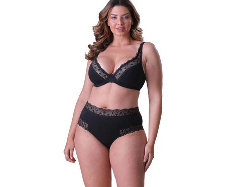 Calcinha Hot Panty Super Black | Westwing