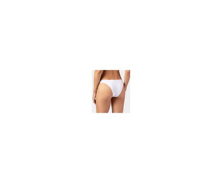 Calcinha Tanga Baixa Overlock Branco | Westwing