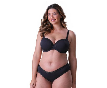 Calcinha Tanga Asa Delta Preto | Westwing