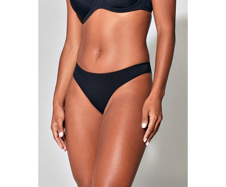 Calcinha Tanga Franzy Back Super Black | Westwing