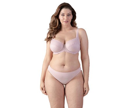 Calcinha Tanga Tecno 3D Blush | Westwing