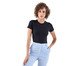 Camiseta Manga Curta Preto II, Preto | WestwingNow
