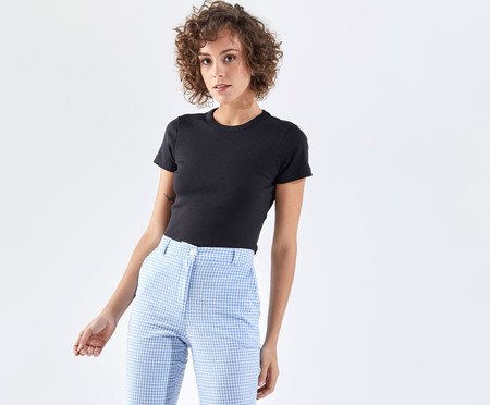Camiseta Manga Curta Preto II | Westwing