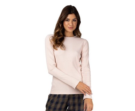 Camiseta Manga Longa Almond | Westwing