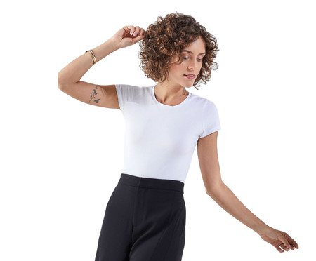 Camiseta Manga Curta Branco II | Westwing
