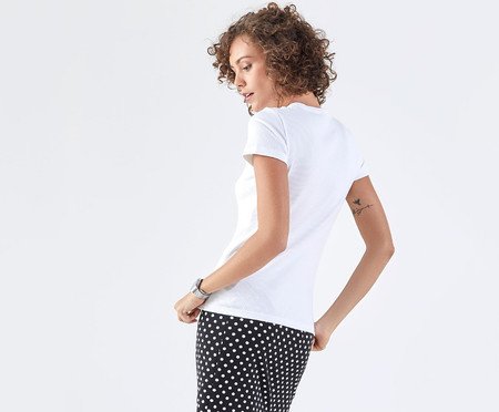 Camiseta Manga Curta Branco III | Westwing