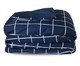 Capa de Coberdrom Soft Duvet Grid Marinho, Colorido | WestwingNow