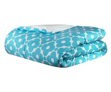 Capa Duvet para Edredom Tous Les Jours Jardim Tifanny 200 Fios