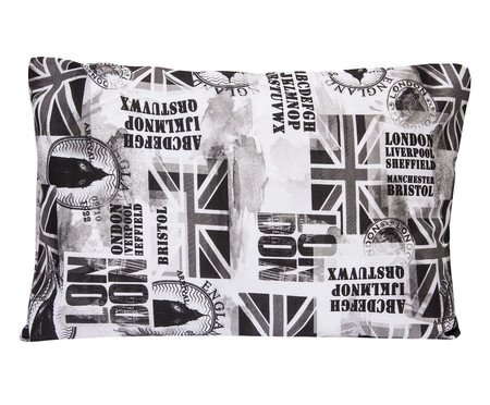 Fronha London Cinza 160 Fios