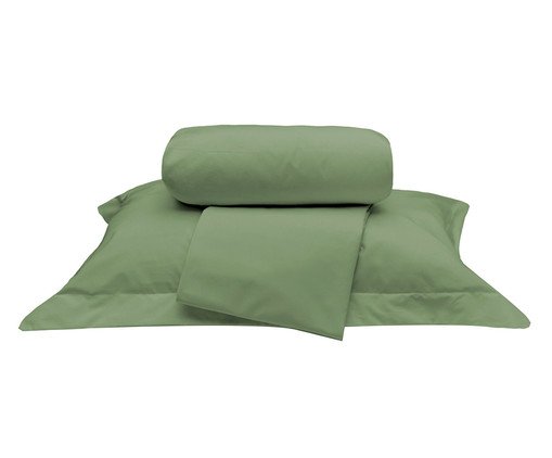 Jogo de Lençol Clássico Tous Les Jours Verde 200 Fios, Verde | WestwingNow