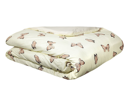 Capa Duvet Essencialle Borboletas Branco 140 Fios | WestwingNow