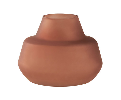 Vaso em Vidro Marci l - Terracota, Terracota | WestwingNow