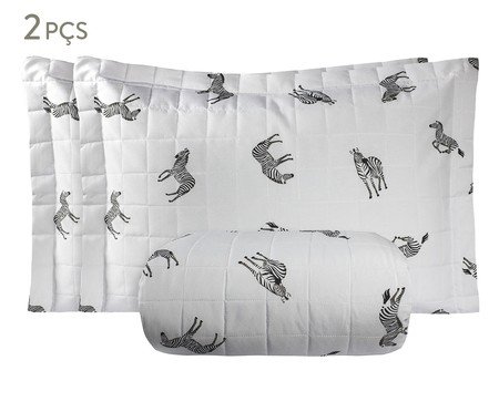 Jogo de Cobre-Leito Zebra Classic 160 Fios | Westwing
