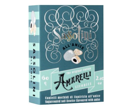 Bala de Alcaçuz com Sabor de Anis Sassolini - 60G | Westwing