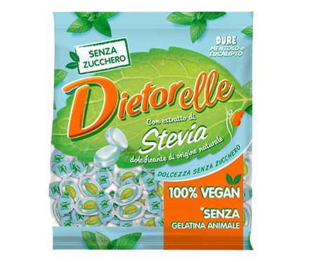 Bala Dura Menta e Eucalipto com Stevia - 70G