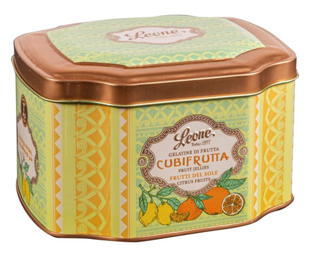 Bala de Gelatina de Frutas Laranja, Limão e Mandarino - 200G