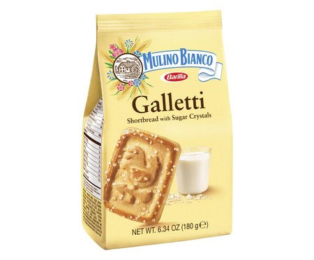 Biscoito Amanteigado com Açúcar Gallettii Mulino Bianco - 180G | Westwing