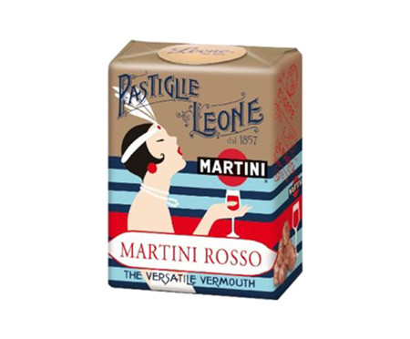 Pastilha Sabor Martini Rosso Leone - 30gr