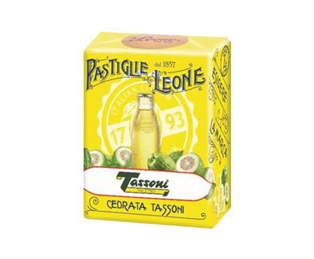 Pastilha Sabor Cedrata Tassoni Leone - 30gr