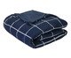 Capa de Coberdrom Soft Duvet Essencialle Grid Marinho, Colorido | WestwingNow