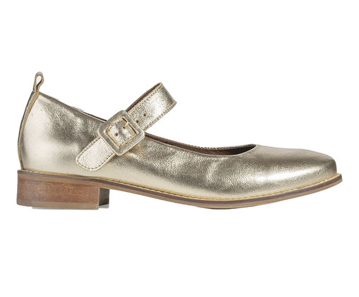 Sapato Mary Jane Ouro Light, Dourado | WestwingNow