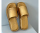 Flatform Tulipa em Couro Ouro, Dourado | WestwingNow