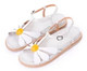 Slider em Couro Daisy Off-White, Off White | WestwingNow