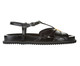 Slider em Couro Daisy Black, Preto | WestwingNow