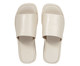 Flatform Tulipa Couro Off White, Off White | WestwingNow