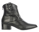 Bota Western em Couro Preto, Preto | WestwingNow