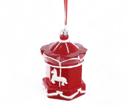 Enfeite para Pendurar Carrossel  - Vermelho | Westwing