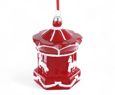 Enfeite para Pendurar Carrossel  - Vermelho | Westwing