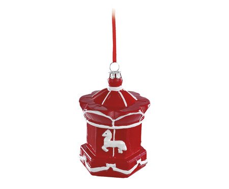 Enfeite para Pendurar Carrossel  - Vermelho | Westwing