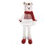 Boneco de Neve com Gorro de Urso - Vermelho, red | WestwingNow
