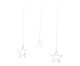 Cascata com 08 Estrelas Led Bivolt - Transparente, transparent | WestwingNow