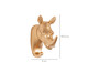 Gancho de Parede em Resina Hipopotamo - Dourado, Dourado | WestwingNow