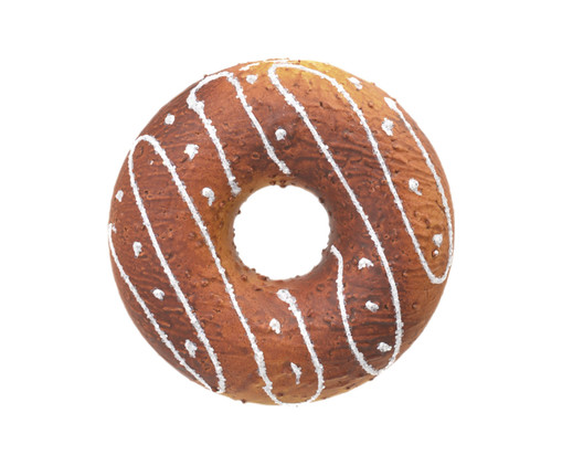 Enfeite para Pendurar Donuts Ginger - Marrom, brown | WestwingNow