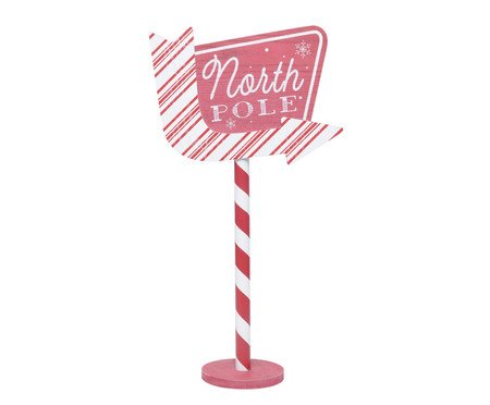 Placa North Pole - Vermelho | Westwing