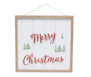 Placa Merry Christmas - Vermelho | WestwingNow