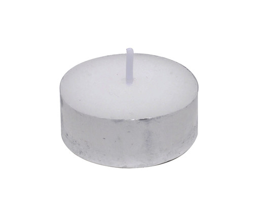 Jogo de Velas Tealight I - Branco, white | WestwingNow