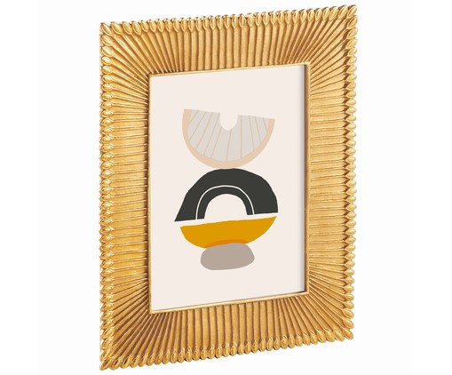 Porta-Retrato Eloá - Dourado, Dourado | WestwingNow