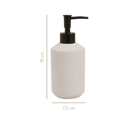 Dispenser para Sabonete Liquido em Cimento Marlene - Cinza | WestwingNow